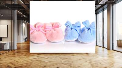 baby booties Wall mural