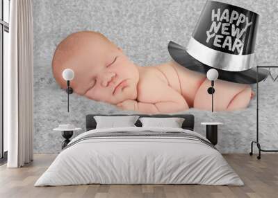 happy new year Wall mural