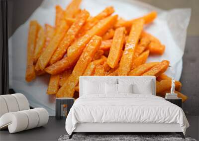 Sweet potato fries Wall mural