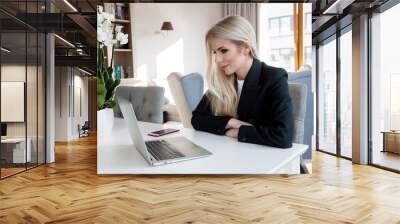 Young business woman Wall mural