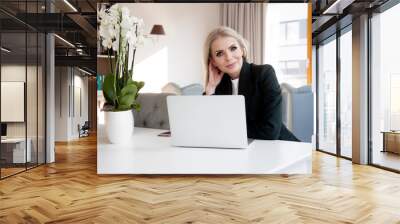 Young business woman Wall mural