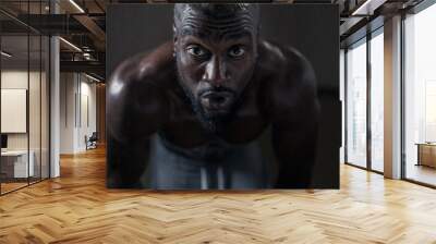 Intense Workout Wall mural