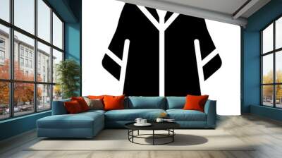 gown Gradient icon Wall mural