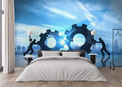 business innovation world creative idea Wall mural