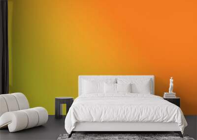 abstract gradient of orange colours. abstract background of orange. Wall mural