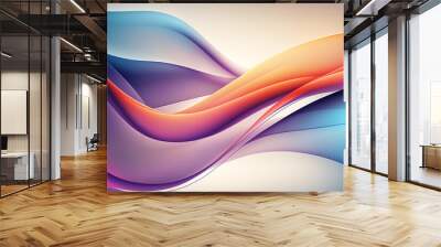 3D Abstract Background Wall mural