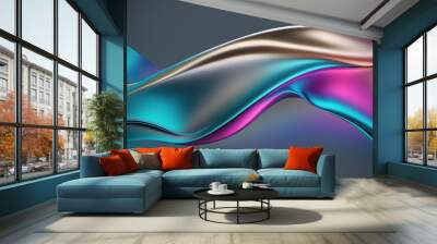 3D Abstract Background Wall mural