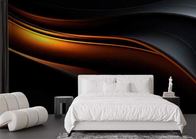 3D Abstract Dark Background Wall mural