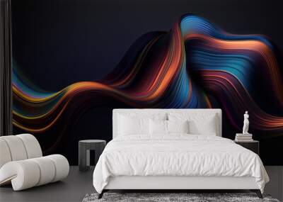 Abstract 3D Background Wall mural