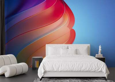 Abstract 3D Design Background Wall mural