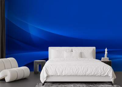 Abstract Blue Background Wall mural