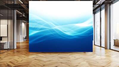 abstract blue background Wall mural