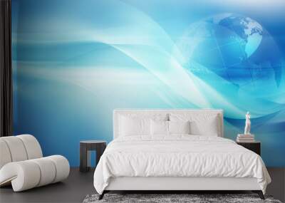 abstract business background Wall mural