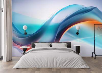 Abstract Design Background Wall mural