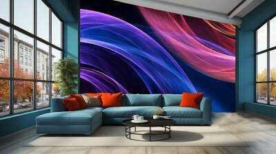 Abstract Fractal Background Wall mural