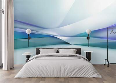 Abstract Futuristic Background Wall mural