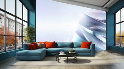 Abstract Futuristic Background Wall mural