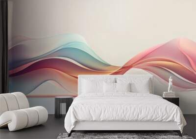 Abstract Light Background Wall mural