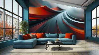 Abstract Technological Background Wall mural