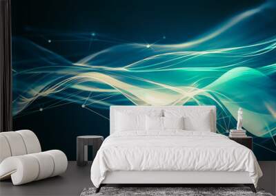 Abstract technology background Wall mural