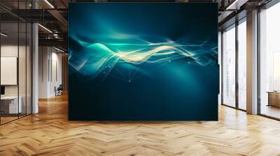 Abstract technology background Wall mural