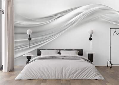 abstract white background Wall mural