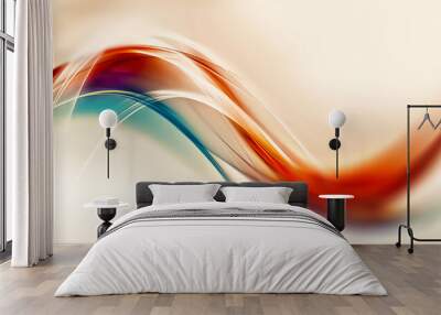 Bright Abstract Modern Background Wall mural