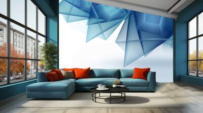 high tech background Wall mural