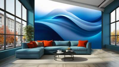 Light Blue Background Wall mural