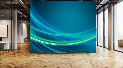 Modern Technology Abstract Ultrawide Background Wall mural