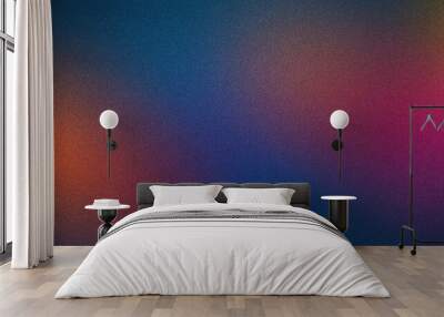 Multicolored Gradient Background with a Grainy Texture Wall mural