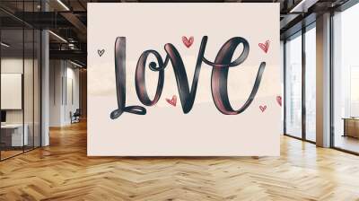 Romantic Design Background Wall mural