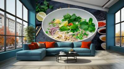 Soup Pho Bo Wall mural