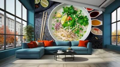 Soup Pho Bo Wall mural