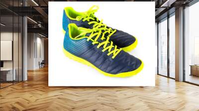 Sport shoes or sneakers isolated on white background. Wall mural