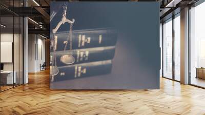 Legal law concept image horizontal banner style  Wall mural