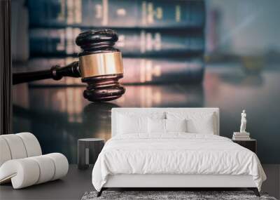 Legal law concept image Wall mural