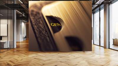 The book of Genesis Wall mural