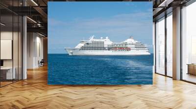 Big luxury cruise ship or liner Wall mural