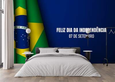 Brazil Independence Day Background. Wall mural