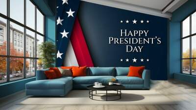 President's Day Background Design. Wall mural