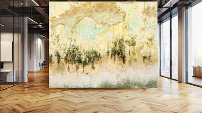 Classic grunge wall background texture Wall mural