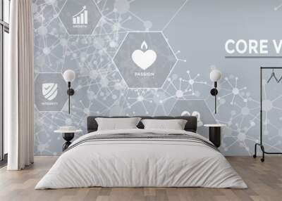 Header Banner Wall mural