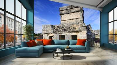 Mayan ruins of Tulum Mexico Wall mural