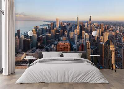 Chicago skyline Wall mural