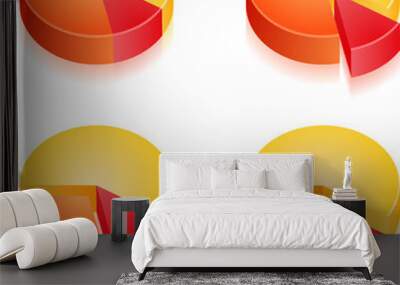 Diagrammes Wall mural