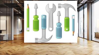 outils de bricolage Wall mural