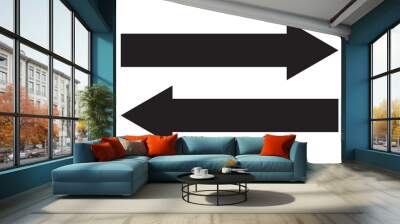 Transfer icon. Exchange arrow icon. Exchange arrow icons - Swap icon with two arrow. 11:11 Wall mural