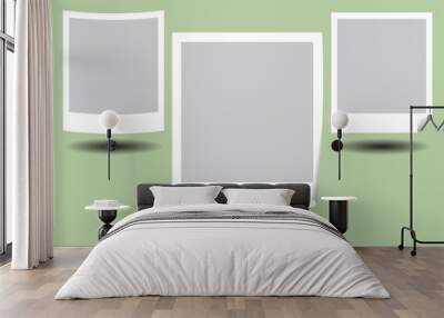 Blank Photo Frame Wall mural