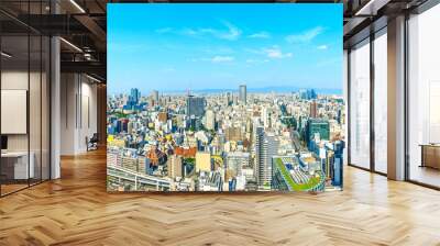 大阪 都市風景 Wall mural